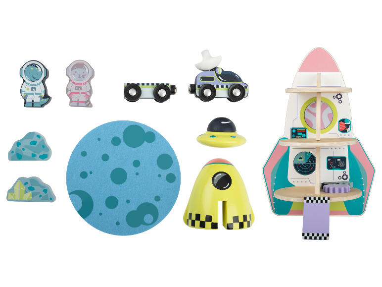 Jeu Little Dutch sur le thème de l'espace.