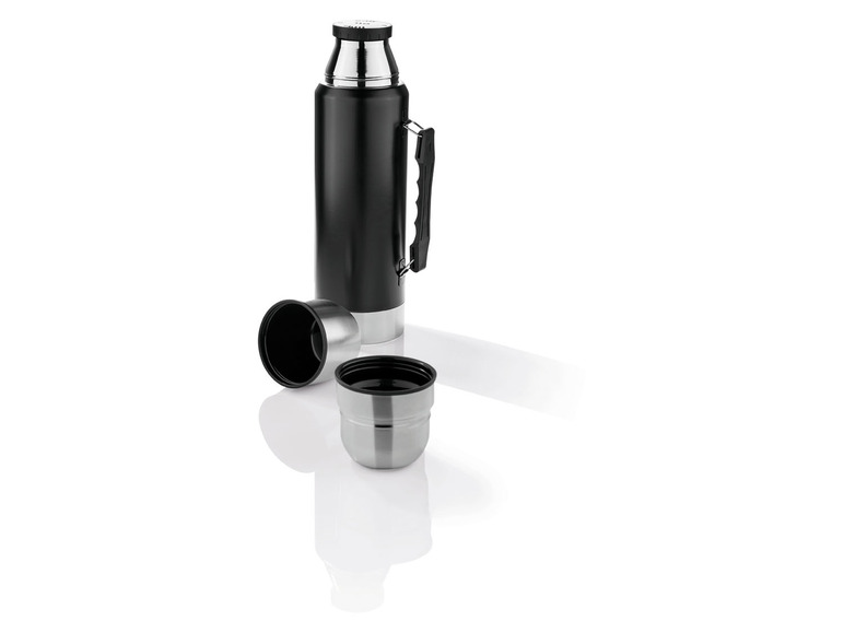 Aller en mode plein écran : CRIVIT Bouteille isotherme en acier inoxydable, 1 L - Image 13