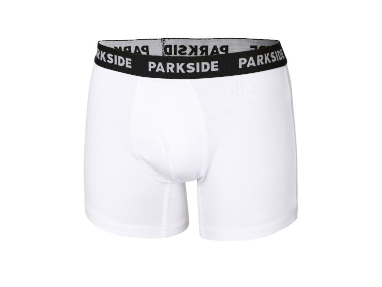 Boxer homme blanc Parkside avec ceinture noire