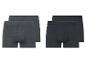 Deux boxers gris foncés.