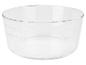 Bol en verre transparent pour la cuisine.