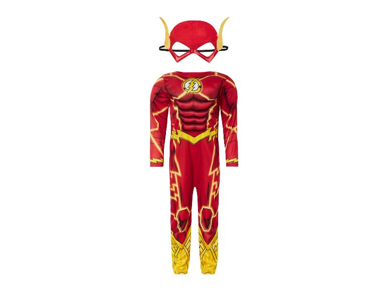 Déguisement Flash rouge et jaune pour enfant avec masque
