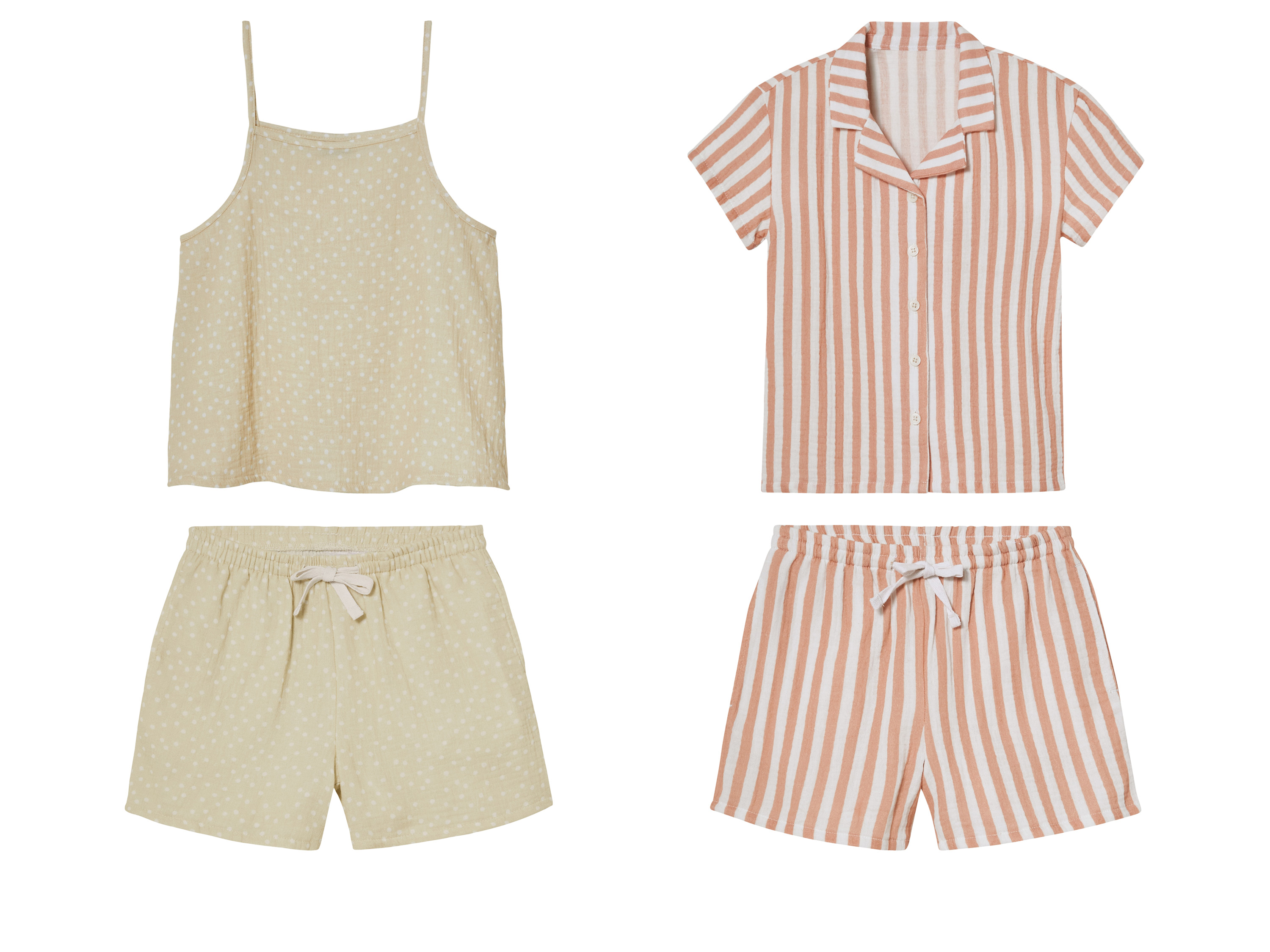 lupilu® Pyjama en mousseline petite fille