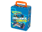 Boîte à lunch bleue Hot Wheels avec voitures et texte 'Challenge Your Limits'
