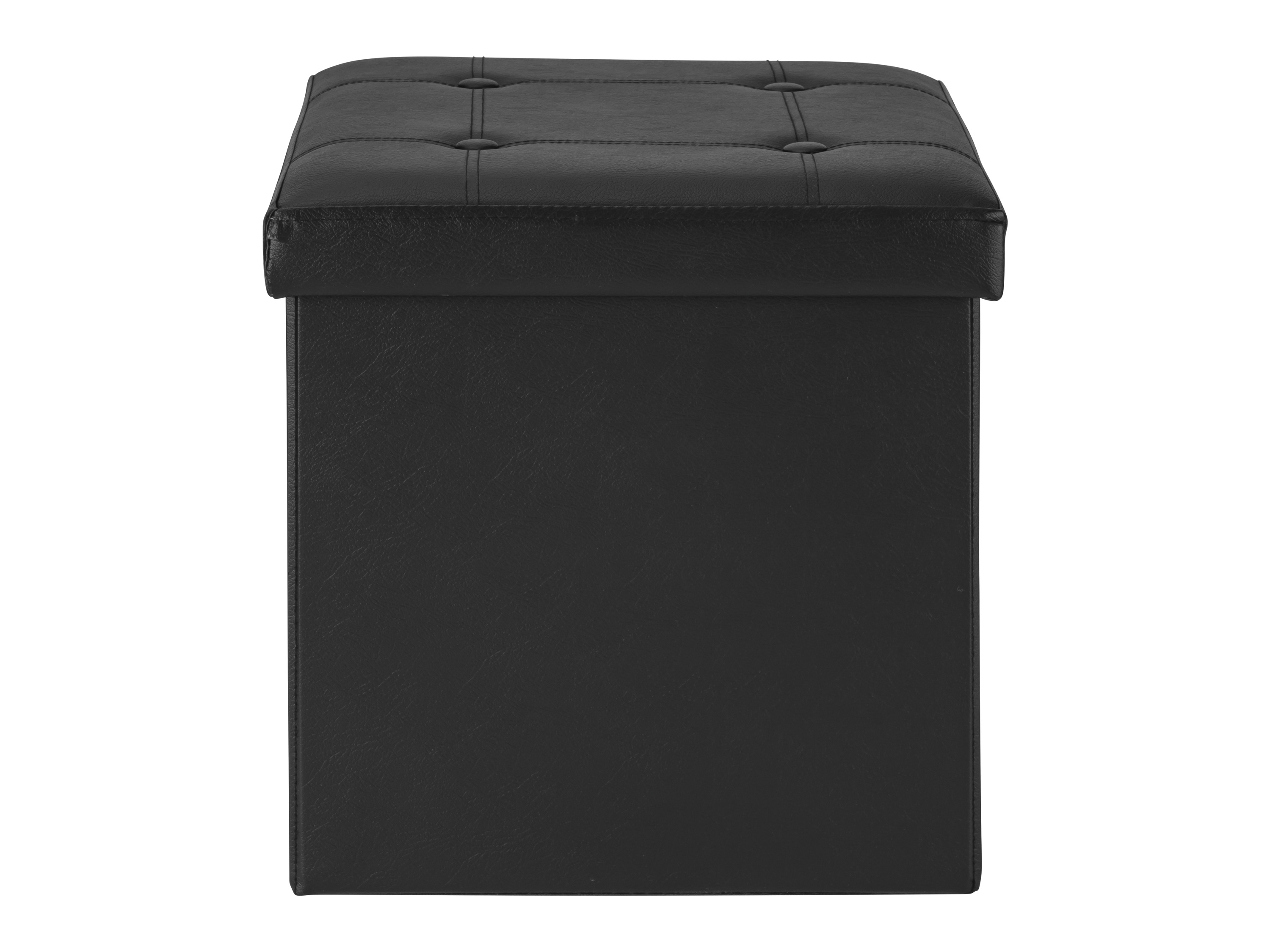 LIVARNO home Pouf coffre (noir)