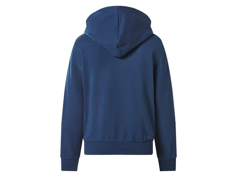 Sweat à capuche bleu marine, vue arrière