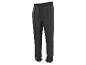 Pantalon de survêtement noir avec ceinture élastique.