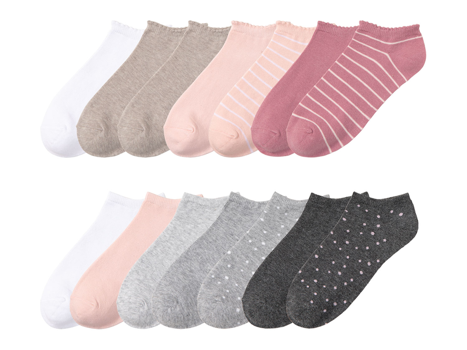 pepperts!® Lot de 7 paires de socquettes enfant