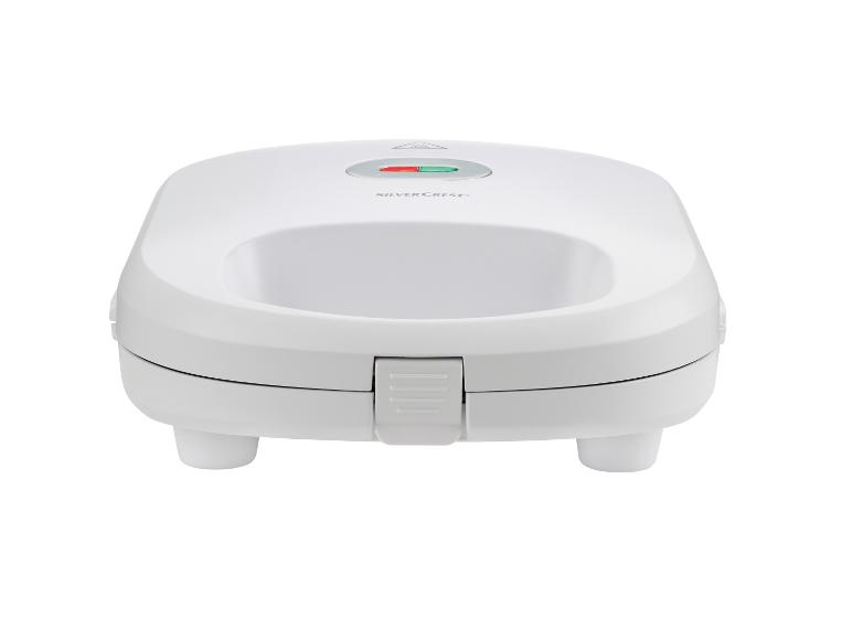 Un grille-pain à sandwich blanc de Silvercrest.