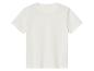 T-shirt blanc à manches courtes.