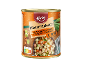 Boîte de soupe de poulet aux nouilles, avec légumes et viande de poulet, avec Nutri-Score.