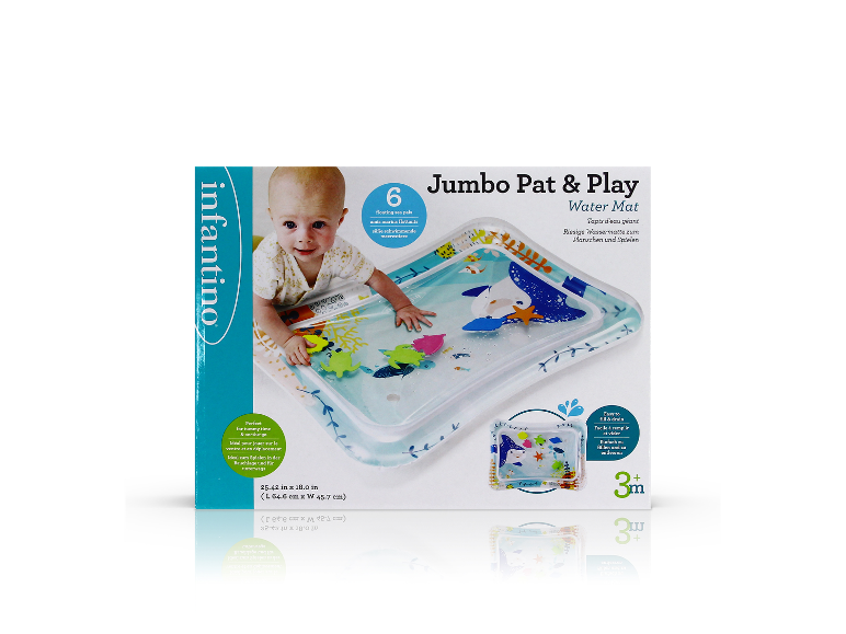 Tapis d'éveil aquatique Infantino avec animaux marins.