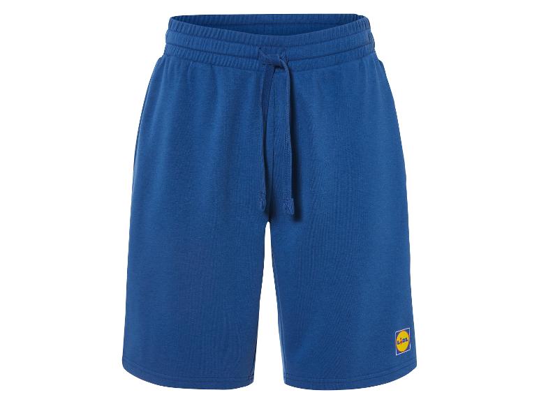 Shorts de jogging bleus Lidl.