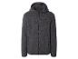 Sweat à capuche polaire gris avec fermeture éclair