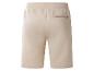 Short de survêtement beige pour homme avec poche arrière