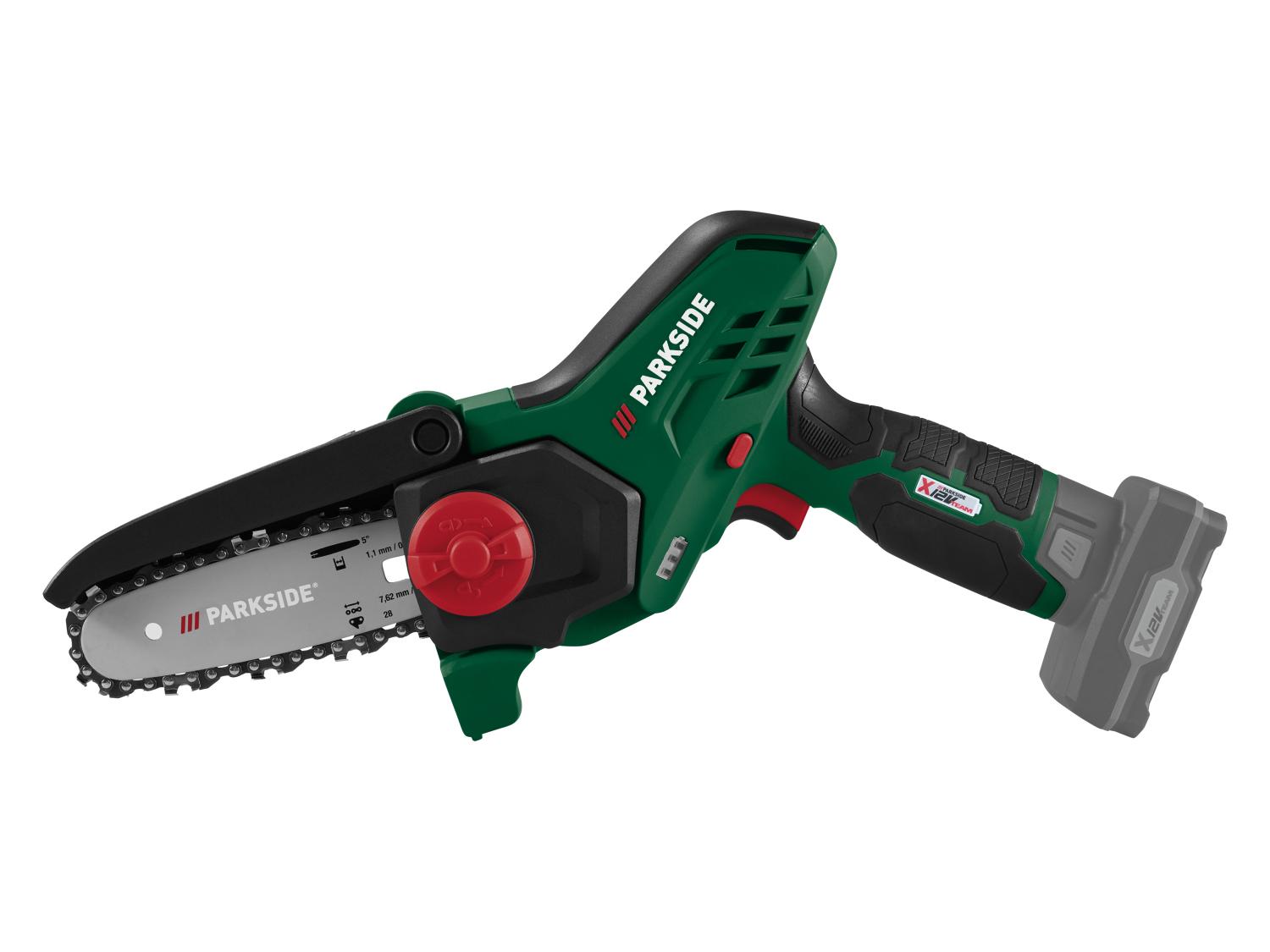 PARKSIDE® Mini-tronçonneuse à bois sans fil PGHSA 12 D3, 12 V | Lidl