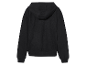 Un sweat-shirt à capuche noir.