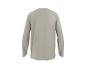T-shirt gris à manches longues pour homme, vue de dos