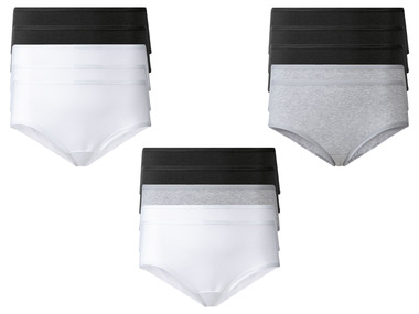 esmara® Lot de 5 culottes hipsters femme