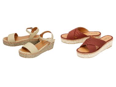 ESMARA® Sandales compensées femme