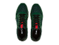 Vue de dessus de baskets Parkside vertes.