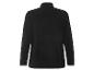 Veste polaire noire à manches longues.