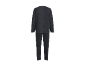 Ensemble de survêtement bleu foncé, composé d'un haut à manches longues et d'un pantalon.