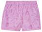 Shorts lilas à imprimé coquillages
