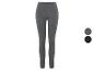 Leggings gris et noirs.