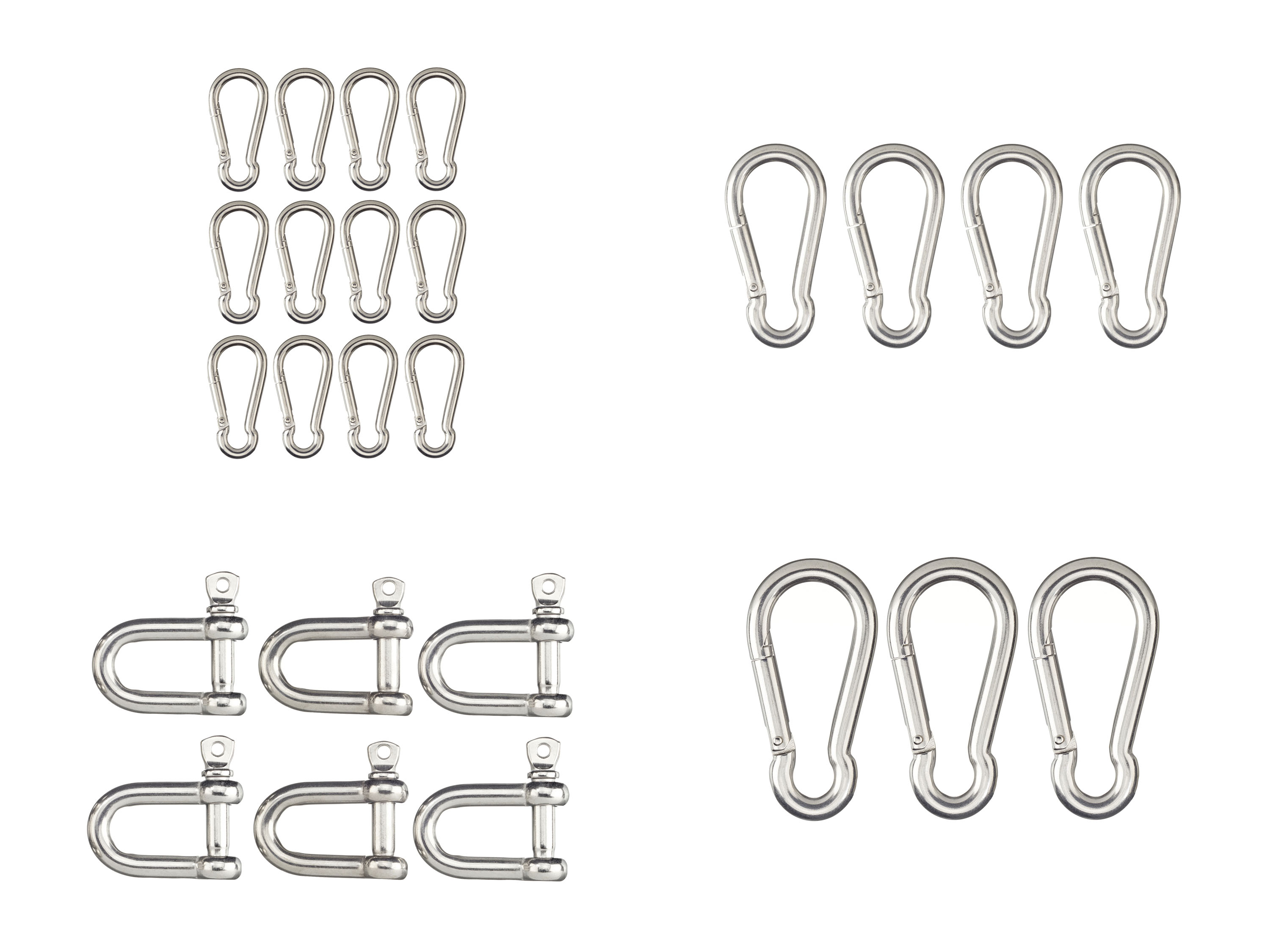 PARKSIDE® Mousquetons ou manilles