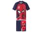Ensemble de bain enfant avec t-shirt à manches courtes et short imprimé super-héros