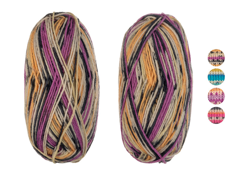 Aller en mode plein écran : crelando® Laine 6 brins pour chaussettes Verena - Image 1