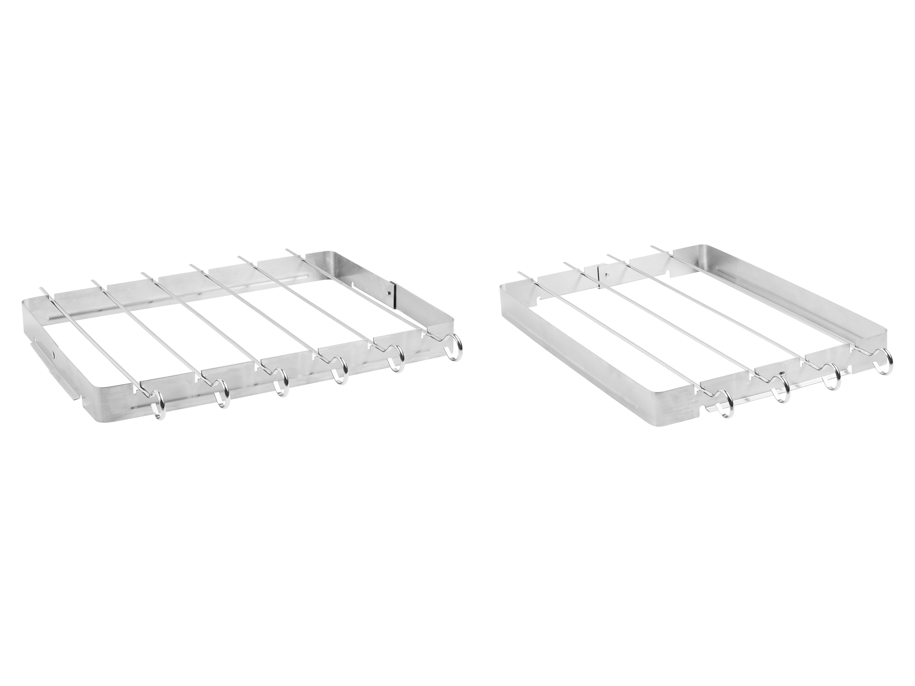 GRILLMEISTER Lot de 4 ou 6 piques à brochettes