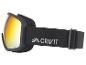 Masque de ski noir Crivit avec des verres oranges