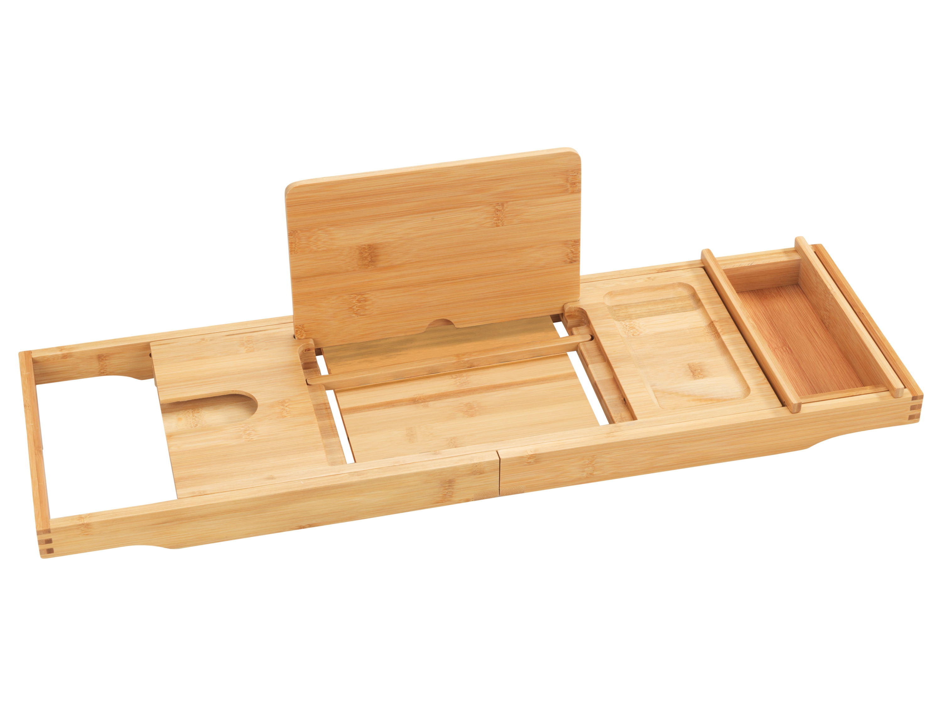 Wenko Plateau de baignoire en bambou