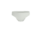 Culotte blanche pour femme sur fond noir