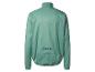 Une veste coupe-vent verte avec le logo 'Bike' pour le cyclisme.