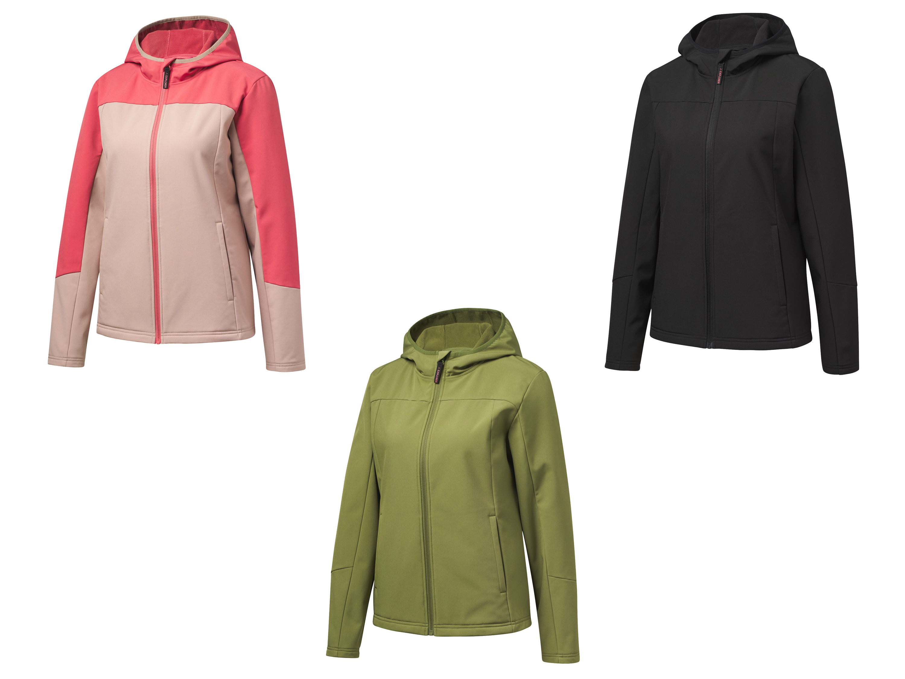 CRIVIT Veste thermique en softshell femme