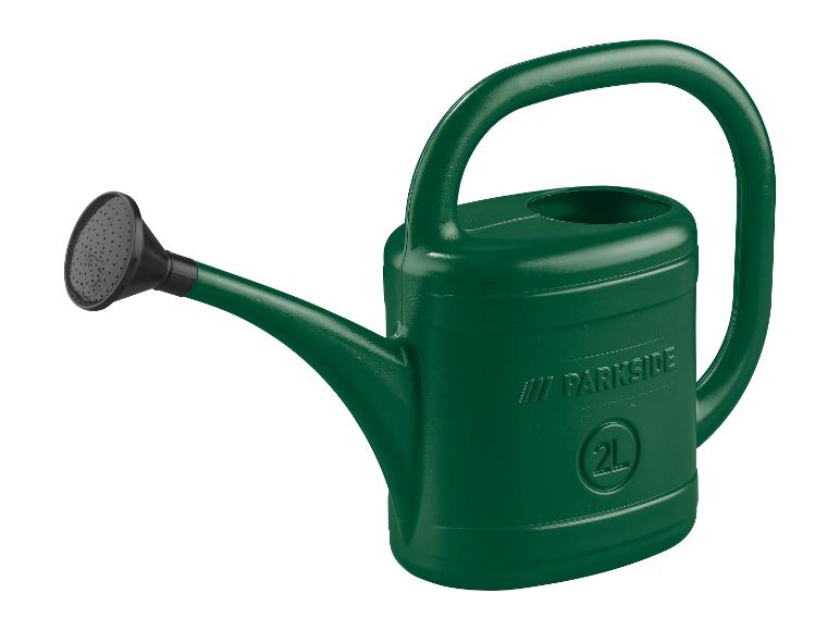 Arrosoir vert PARKSIDE de 2L avec pomme d'arrosage noire