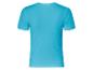 T-shirt turquoise à manches courtes, vue arrière.