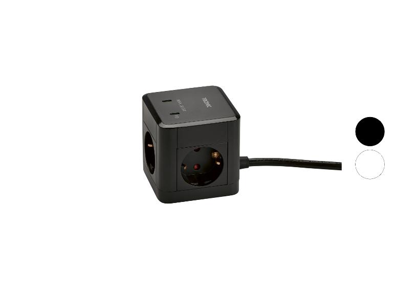 Cube multiprise avec ports USB