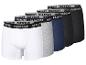 Lot de 5 boxers PARKSIDE pour hommes en blanc, gris, bleu et noir.