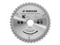 Une lame de scie circulaire Parkside pour le bois de 160 mm de diamètre.