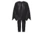 Costume de Batman noir avec cape et pantalon