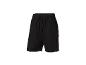 Shorts cargo noirs à cordon.