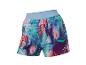 Shorts de sport à motif floral, couleurs vives.