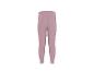 Legging bébé rose clair avec taille élastique.