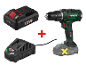 Perceuse Parkside X 20 V Team, batterie et chargeur.