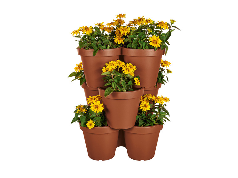 Aller en mode plein écran : PARKSIDE® Set de pots de fleurs, 3 pièces - Image 7