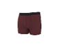 Caleçon bordeaux avec ceinture noire